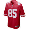 Image of George Kittle San Francisco 49ers Game Jersey - Scarlet 2019