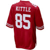 Image of George Kittle San Francisco 49ers Game Jersey - Scarlet 2019
