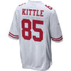 Image of George Kittle San Francisco 49ers Game Jersey - White 2019