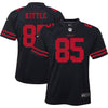 Image of George Kittle San Francisco 49ers Youth Game Jersey – Black 2019