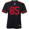 Image of George Kittle San Francisco 49ers Youth Game Jersey – Black 2019