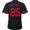 Image of George Kittle San Francisco 49ers Youth Game Jersey – Black 2019