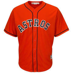 George Springer Houston Astros Majestic Cool Base Player Jersey - Orange 2019
