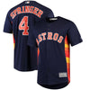 Image of George Springer Houston Astros Majestic Official Cool Base Player Jersey - Navy 2019