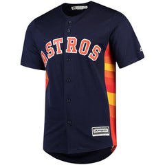 George Springer Houston Astros Majestic Official Cool Base Player Jersey - Navy 2019