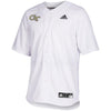 Image of Georgia Tech Yellow Jackets  Full Button Baseball Jersey - White 2019