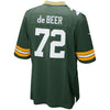 Image of Gerhard de Beer Green Bay Packers Game Jersey – Green 2019