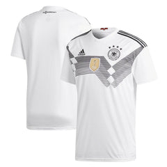 Germany National Team Youth Home Replica Blank Jersey - White 2019