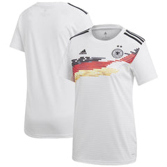 Germany Women's National Team Women's 2019 Home Replica Jersey – White 2019