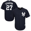 Image of Giancarlo Stanton New York Yankees Majestic Cool Base Replica Player Jersey – Navy 2019