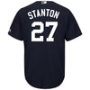 Image of Giancarlo Stanton New York Yankees Majestic Cool Base Replica Player Jersey – Navy 2019