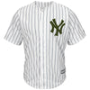 Image of Giancarlo Stanton New York Yankees Majestic Memorial Day Cool Base Player Jersey - White 2019