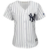 Image of Giancarlo Stanton New York Yankees Majestic Women's Cool Base Player Jersey – White 2019