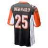 Image of Giovani Bernard Cincinnati Bengals 50th Anniversary Patch Game Jersey - Black 2019