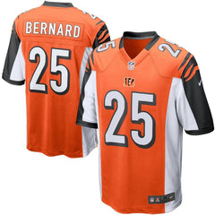 Giovani Bernard Cincinnati Bengals Alternate Game Jersey - Orange 2019