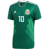 Image of Giovani dos Santos Mexico National Team Youth Home Replica Jersey - Green 2019