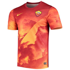 AS Roma Dry Performance T-Shirt - Red/Gold 2019