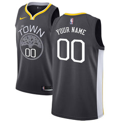 Golden State Warriors Swingman Custom Jersey Gray - Statement Edition 2019