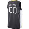 Image of Golden State Warriors Swingman Custom Jersey Gray - Statement Edition 2019