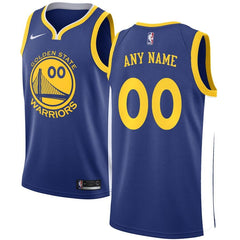 Golden State Warriors Swingman Custom Jersey Royal - Icon Edition 2019