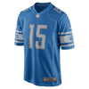 Image of Golden Tate Detroit Lions Game Jersey - Blue 2019