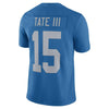 Image of Golden Tate Detroit Lions Throwback Vapor Untouchable Limited Player Jersey - Blue 2019