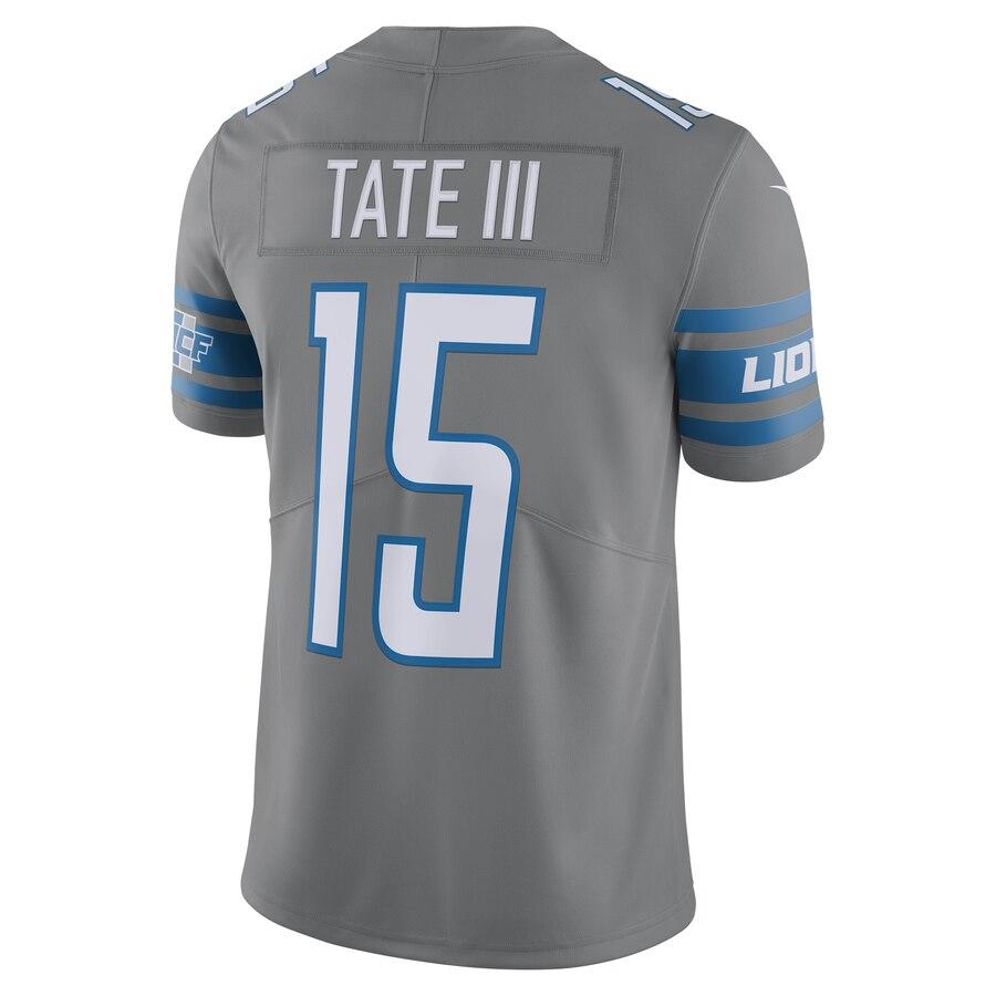 Golden Tate Detroit Lions Vapor Untouchable Color Rush Limited Player Jersey - Steel 2019