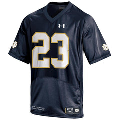 Golden Tate Notre Dame Fighting Irish Under Armour Youth Replica Jersey - Navy 2019