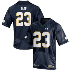 Golden Tate Notre Dame Fighting Irish Under Armour Youth Replica Jersey - Navy 2019