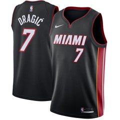 Goran Dragic Miami Heat Swingman Jersey Black - Icon Edition 2019