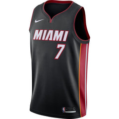Goran Dragic Miami Heat Swingman Jersey Black - Icon Edition 2019
