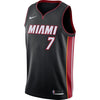 Image of Goran Dragic Miami Heat Swingman Jersey Black - Icon Edition 2019