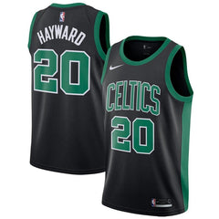 Gordon Hayward Boston Celtics Swingman Jersey - Statement Edition – Black 2019