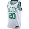 Image of Gordon Hayward Boston Celtics Swingman Jersey White - Icon Edition 2019
