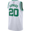 Image of Gordon Hayward Boston Celtics Swingman Jersey White - Icon Edition 2019