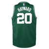 Image of Gordon Hayward Boston Celtics Youth Swingman Jersey Green - Icon Edition 2019