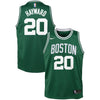 Image of Gordon Hayward Boston Celtics Youth Swingman Jersey Green - Icon Edition 2019