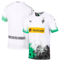 Borussia Monchengladbach Puma 2019/20 Home Replica Jersey – White/Green 2019