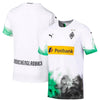 Image of Borussia Monchengladbach Puma 2019/20 Home Replica Jersey – White/Green 2019