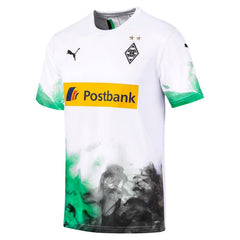 Borussia Monchengladbach Puma 2019/20 Home Replica Jersey – White/Green 2019