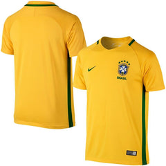 Brazil Youth Stadium Performance Jersey - Yellow/Green 2019