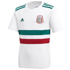 Mexico National Team Youth Away Replica Blank Jersey – White/Green 2019