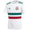 Image of Mexico National Team Youth Away Replica Blank Jersey – White/Green 2019