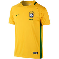 Brazil Youth Stadium Performance Jersey - Yellow/Green 2019