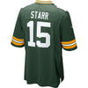 Image of Green Bay Packers Bart Starr Retired Player Game Jersey - Green 2019