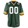 Image of Green Bay Packers Custom Game Jersey - Green 2019