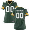 Image of Green Bay Packers Women's Custom Game Jersey - Green 2019