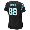 Image of Greg Olsen Carolina Panthers Girls Youth Game Jersey - Black 2019