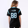 Image of Greg Olsen Carolina Panthers Women's Game Jersey - Black 2019