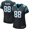 Image of Greg Olsen Carolina Panthers Women's Game Jersey - Black 2019